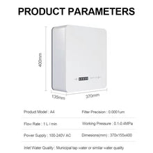 Load image into Gallery viewer, Reverse Osmosis System- under sink & tankless (HTW-A4)