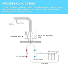Load image into Gallery viewer, Stainless steel Triflow, 3 way kitchen water tap